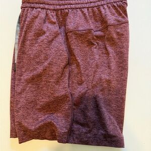 lululemon athletica Men's Heathered Wine Athletic Shorts